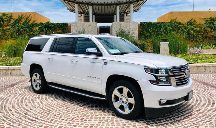 Silver SUV for Luxury Transportation